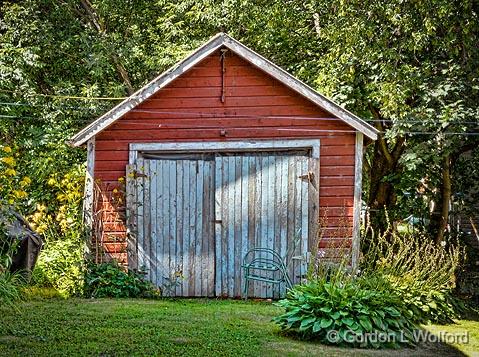 Old Red Garage_P1020520-2.jpg - Photographed at Smiths Falls, Ontario, Canada.